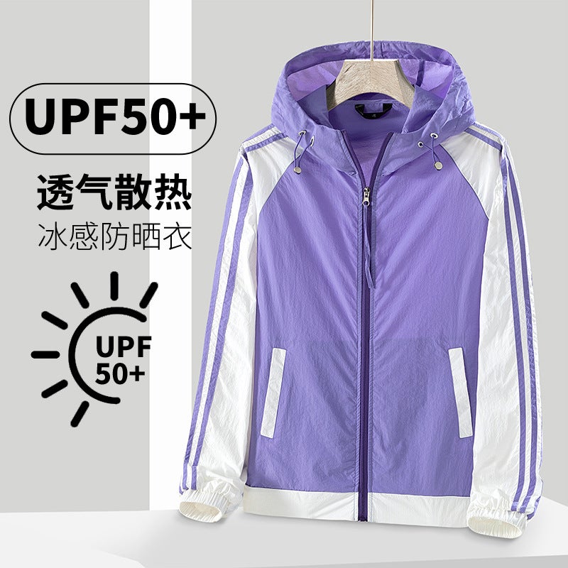 Source Manufacturer'S New Couple'S Trendy Sun Protection Clothing, Men'S And Women'S Sun Protection Clothing, Outdoor Sun Protection 50+ Cool Skin Clothing Household - Image 3