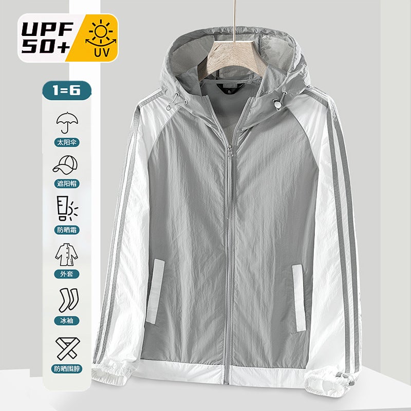 Source Manufacturer'S New Couple'S Trendy Sun Protection Clothing, Men'S And Women'S Sun Protection Clothing, Outdoor Sun Protection 50+ Cool Skin Clothing Household - Image 4