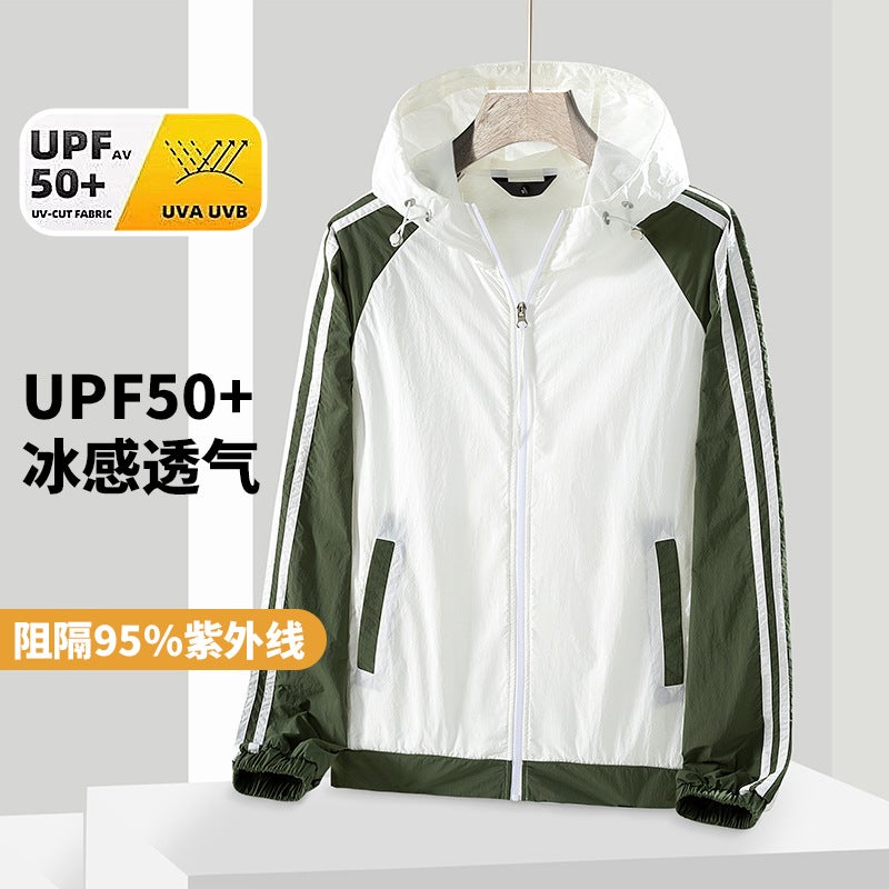 Source Manufacturer'S New Couple'S Trendy Sun Protection Clothing, Men'S And Women'S Sun Protection Clothing, Outdoor Sun Protection 50+ Cool Skin Clothing Household - Image 2