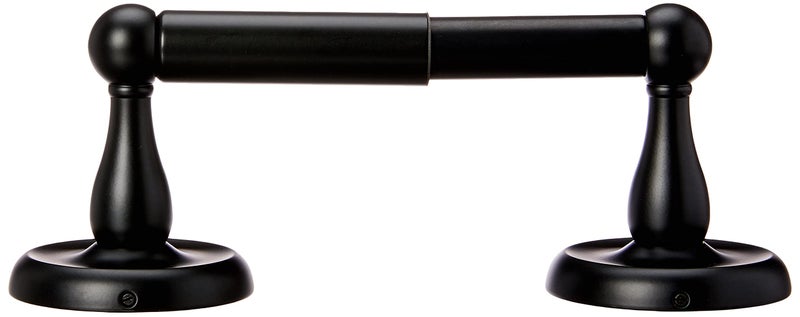 Delaney Hardware 590004 500 Series Black Toilet Paper Holder  Matte Black Toilet Paper Holder  Black Toilet Paper Holder Look - Image 2