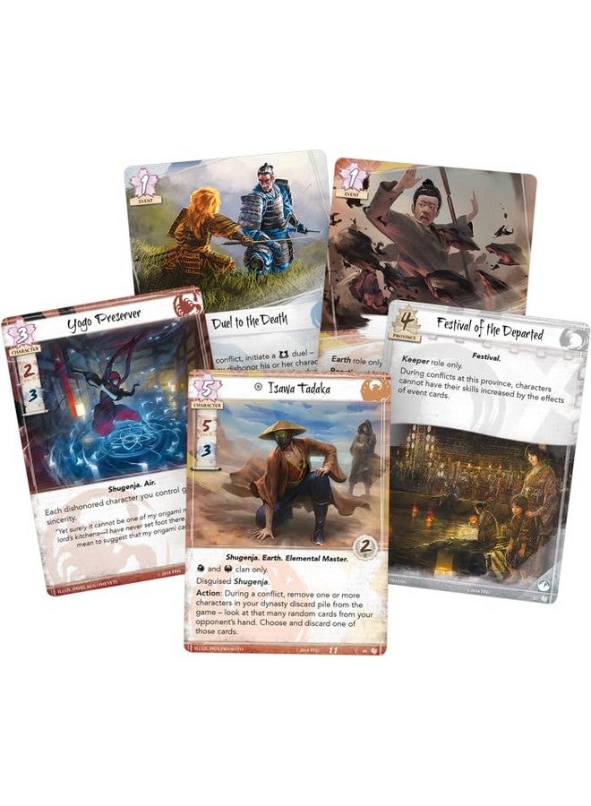 Fantasy Flight Games Legend of The Five Rings: The Card Game Bonds of Blood Dynasty Pack - Tactical Strategy Game for Kids & Adults, Ages 14+, 2 Players, 45-90 Minute Playtime, Made by Fantasy Flight Games - Image 3