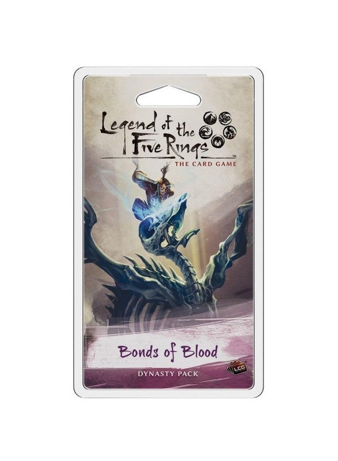 Fantasy Flight Games Legend of The Five Rings: The Card Game Bonds of Blood Dynasty Pack - Tactical Strategy Game for Kids & Adults, Ages 14+, 2 Players, 45-90 Minute Playtime, Made by Fantasy Flight Games - Image 1
