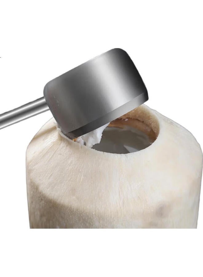 Jekero Coconut Opener [3-Piece Set], Coconut Opener Tool, Coconut Opening Kit - Image 2