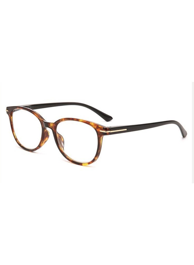 بوما للبصريات +3.00 نظارات لارا للقراءة للنساء، +3.0 نظارات مكبرة أنيقة مضادة للضوء الأزرق، نظارات لعلاج قصر النظر الشيخوخي، خفيفة الوزن، لون وإطار أنيقان لتخفيف إجهاد العين الناتج عن شاشات الكمبيوتر والهاتف - Image 4