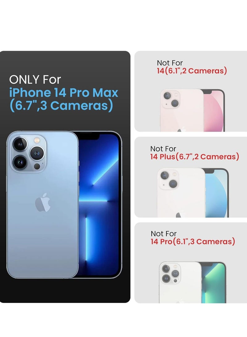 BORTONY iPhone 14 Pro Max Case Liquid Silicone Anti Scratch Anti Fingerprint Soft Silky Touch Shockproof Protective Cover for Apple iPhone 14 Pro Max  - Image 2