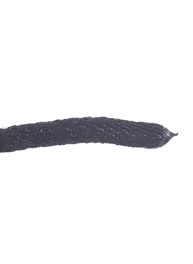 KONMAY 80 Yards 1.0mm Nylon Rattail Satin Silk Trim Cord Beading String for Chinese Knotting, Kumihimo, Beading, Macramé, Jewelry Making, Black - Image 4
