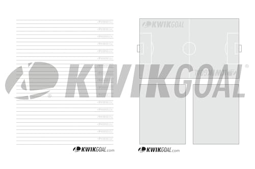 Kwik Goal Coaches' Notebook , 8.5-Inch x 10-Inch,Black - Image 2