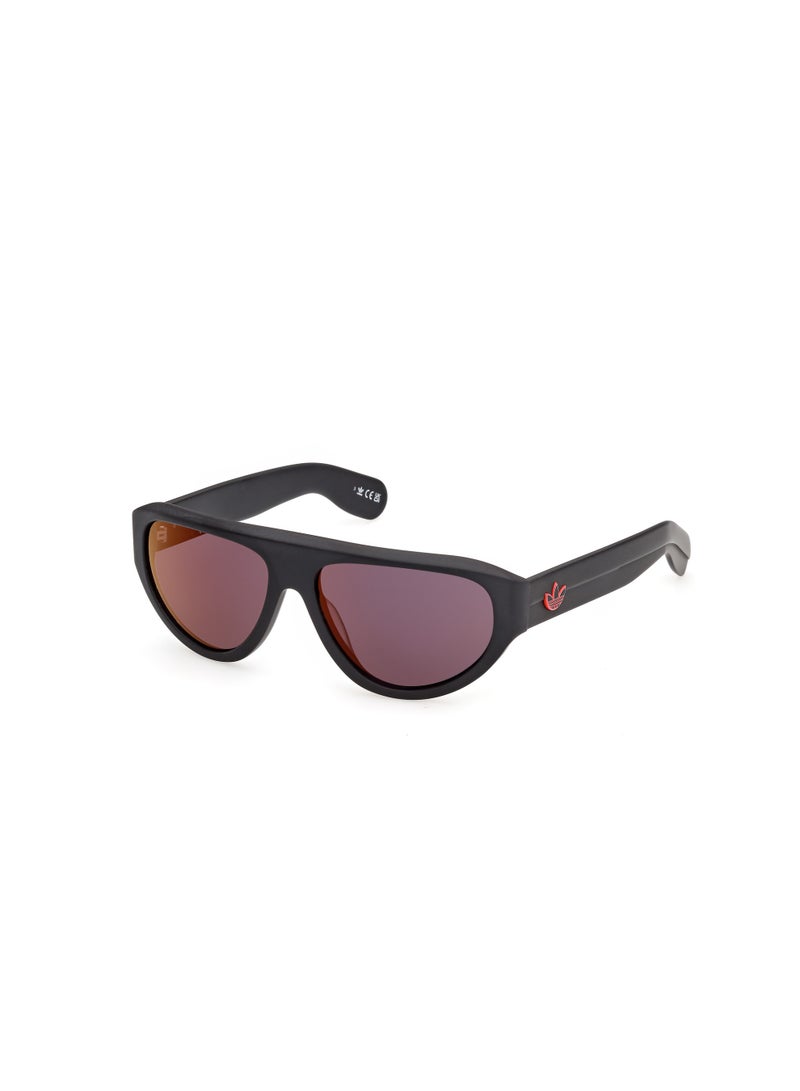 Adidas نظارات شمسية من أديداس أورجينالز بإطار كامل وحماية من الأشعة فوق البنفسجية من الأسيتات OR014602U57 - Image 1