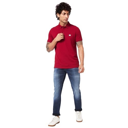 Spykar Men's Rover Regular Fit Mid-Rise Casual Jeans Dark Blue - Image 2