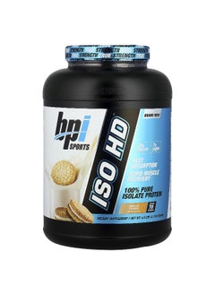 BPI SPORTS BPI Sports, ISO HD™, 100% Pure Isolate Protein, Vanilla Cookie, 4.8 lbs (2,170 g)  - Image 1