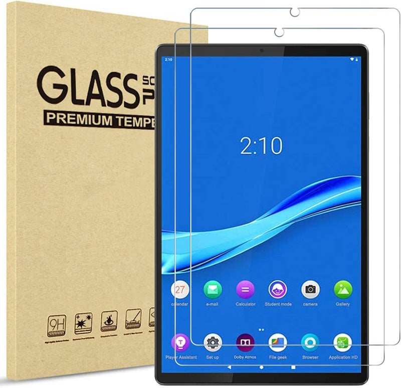 Procases [2 Pack] Screen Protector For Lenovo Tab K10 2021/M10 Plus Fhd 10.3" 2020, Tempered Glass Screen Film Guard For Tb-X606F Tb-X606X Tb-X6C6F Tb-X6C6X - Image 1
