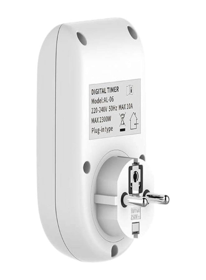 LEYDEN® AL-06, 220VAC, 10A Digital Timer Plug Socket Switch Controller, 16 Program Per Day Clock Time Based Timer Plug Socket - Image 2