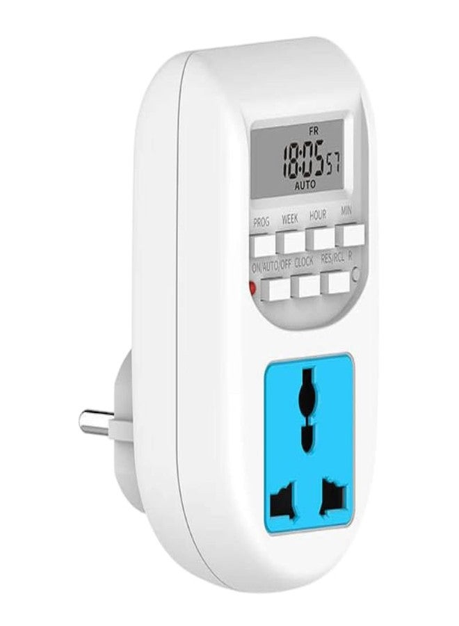 LEYDEN® AL-06, 220VAC, 10A Digital Timer Plug Socket Switch Controller, 16 Program Per Day Clock Time Based Timer Plug Socket - Image 1