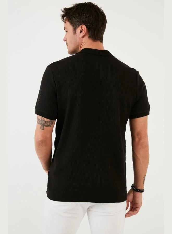 Buratti  Buratti Cotton Regular Fit Button-Down Polo Collar T-Shirt Men's POLO COLLAR T-SHIRT 5902281 for Men | Best Price UAE