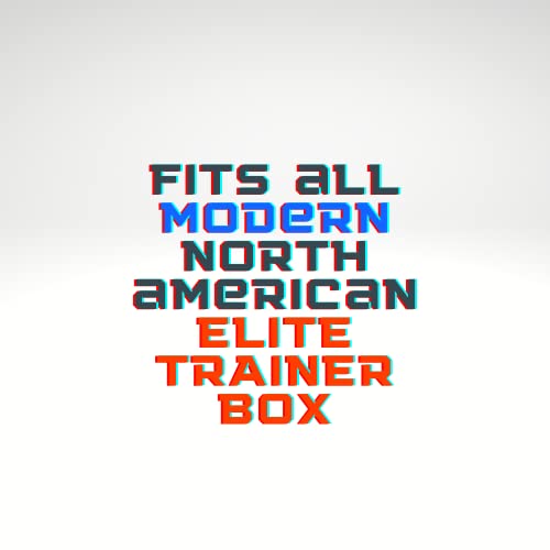 Fidelis Pokemon Case (Elite Trainer) Clear Plastic Display Box for ETB Elite Trainer Box, Convenient, Stackable Storage Solution for Collectors Gifts Pokemon Cards Protector… - Image 2