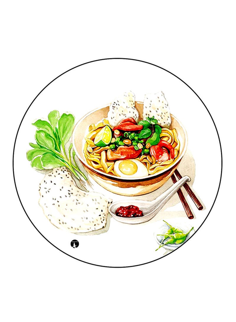 RKN Noodles Printed Mouse Pad  Multicolour