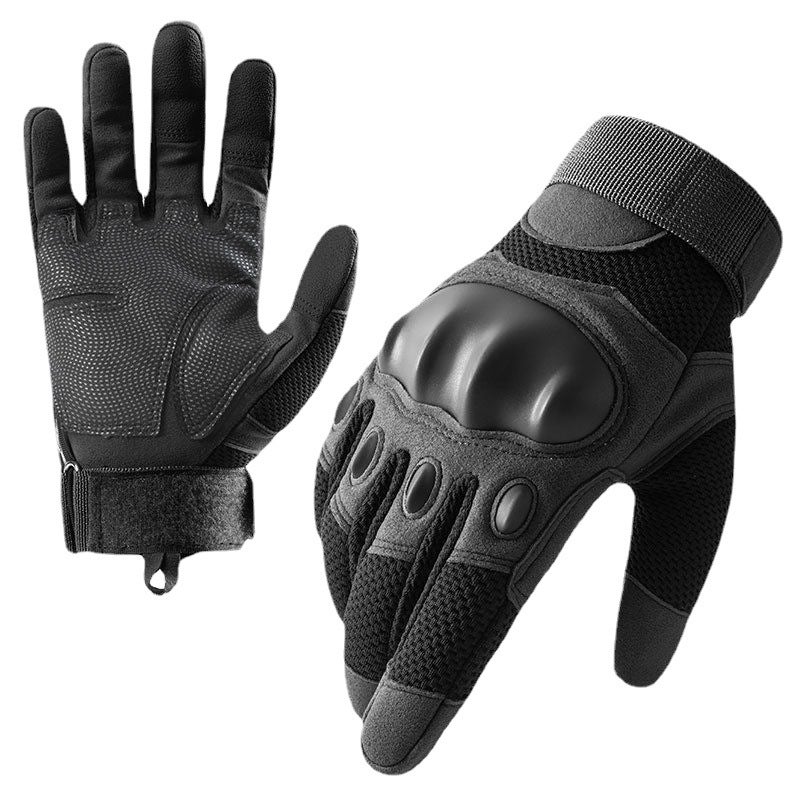 Tactical Gloves Men'S Outdoor Combat Non-Slip Protective Wear-Resistant Full-Finger Army Fan Cycling Motorcycle Gloves Fall-Resistant - Image 2