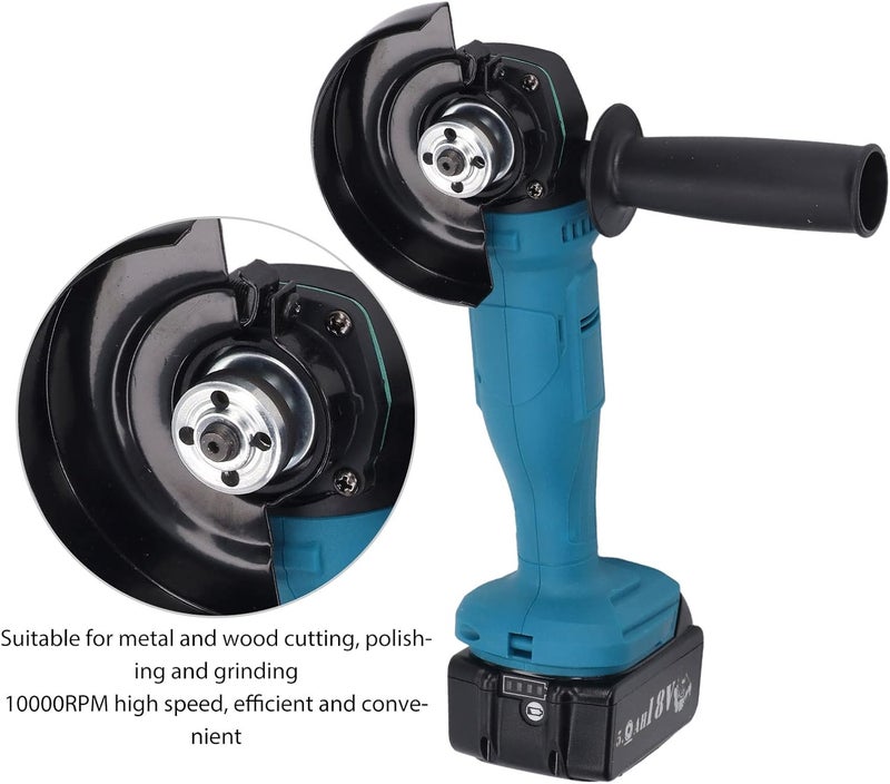 Cordless Angle Grinder, Cordless Polishing Machine, Brushless Angle Grinder, Metal Grinder Electric Cutting Polishing Machine for Welders, Electricians, ANKROYU8uyaghq1od - Image 4