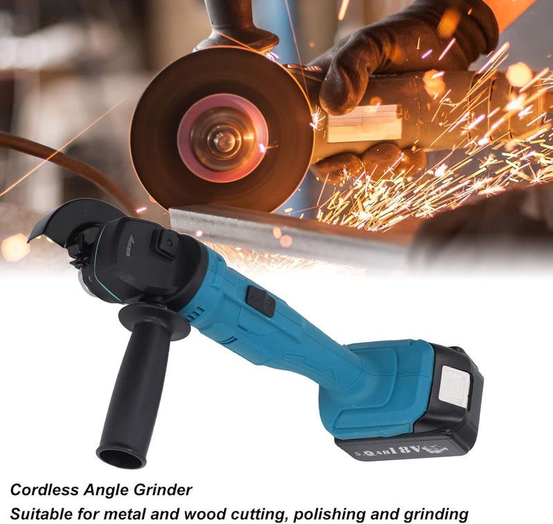 Cordless Angle Grinder, Cordless Polishing Machine, Brushless Angle Grinder, Metal Grinder Electric Cutting Polishing Machine for Welders, Electricians, ANKROYU8uyaghq1od - Image 3