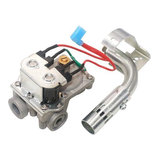KEVCCE 93844 91638 RV Water Heater Solenoid Gas Control Valve wMain Burner Tube for Dometic Atwood 6 Gallon Water Heater Replace GCH6XX - Image 1