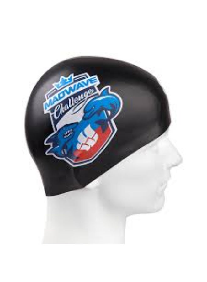 ماد ويف تحدي قبعة السباحة Mad Wave MW - Image 2