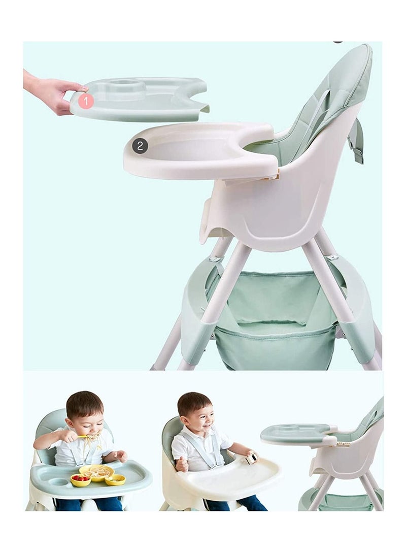 Baby Protective High Chair,feedind chair,3 in 1 chair color beige - Image 4