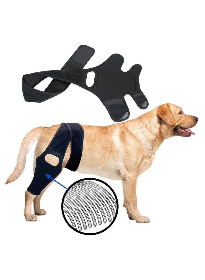 KASTWAVE Dog Knee Brace with Side Stabilizers for Dog ACL, Adjustable Canine Shoulder Leg Hip Wraps for Arthritis & Torn CCL, Wound Care & Loss of Stability from Arthritis  - Image 1