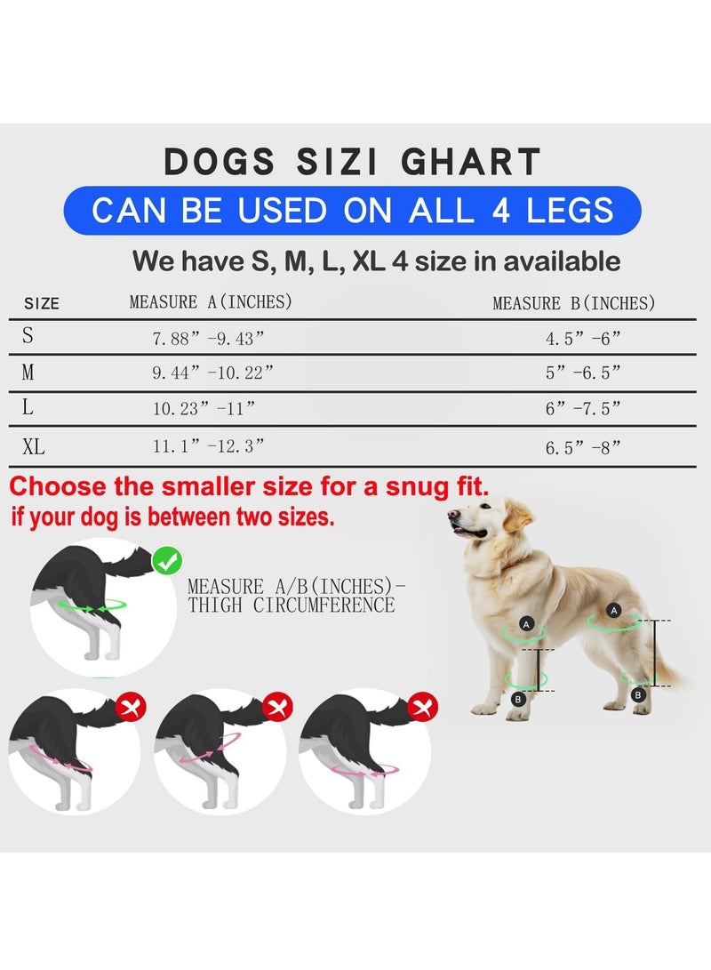 KASTWAVE Dog Knee Brace with Side Stabilizers for Dog ACL, Adjustable Canine Shoulder Leg Hip Wraps for Arthritis & Torn CCL, Wound Care & Loss of Stability from Arthritis  - Image 5