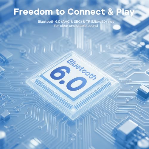 Tribit مكبر صوت بلوتوث محمول من تريبيت بوكيت جو مع صوت ستيريو 7 واط، مقاوم للماء والغبار IP68، 20 ساعة من وقت التشغيل، EQ مخصص، BT6.0 وتوصيل TWS، يدعم بطاقة TF، مثالي للسفر، الأنشطة الخارجية، والهدايا - Image 5