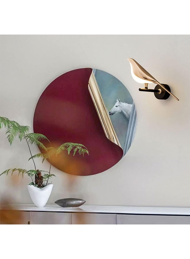 AFN Modern Decorative LED Wall Light with BIRD Shaped Design for Living Room Bedroom Bedside Hallway, Energy Efficient Wall Mounted Accent Lighting Fixture - Image 4