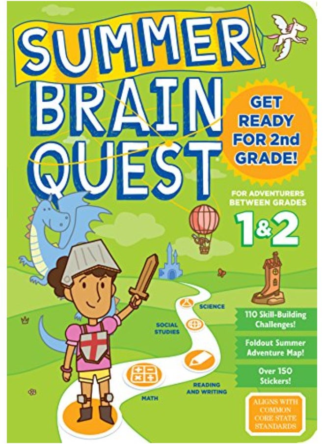 null - Summer Brain Quest: Between Grades 1 & 2 - Image 1