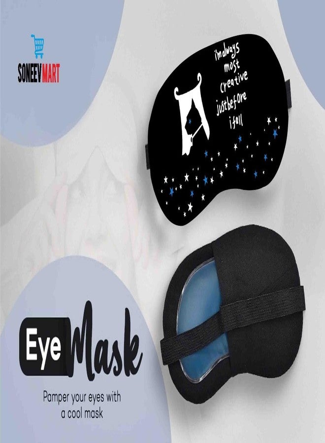 SONEEV MART Luxurious Gel Eye Mask for Soothing Relaxation and Stress Relief Reusable and Cold Therapy Ideal for Puffy Eyes, Dark Circles Headache Relief [PACK OF 2] - Image 4