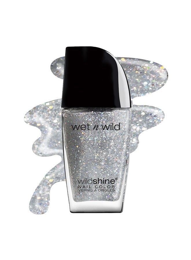 Wet N Wild طلاء أظافر وايلد شاين، كاليودوسكوب، طلاء لامع، لون أظافر