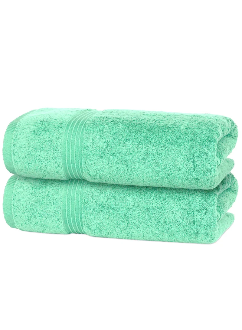 Bliss Casa Bliss Casa 4-Piece Bath Towels, 100% Combed Cotton 550 GSM Superior Quality, Quick Dry Highly Absorbent Thick Soft Hotel Towles for Bath And Spa Bathroom Towel Set 70x140cm