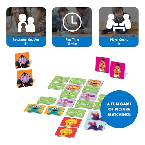 Wonder Forge Sesame Street Memory Matching Game Fun Toddler Learning Toys Games for Kids Ages 35 Ideal for Family Play Education - Image 5