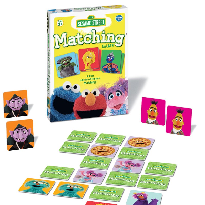 Wonder Forge Sesame Street Memory Matching Game Fun Toddler Learning Toys Games for Kids Ages 35 Ideal for Family Play Education - Image 4