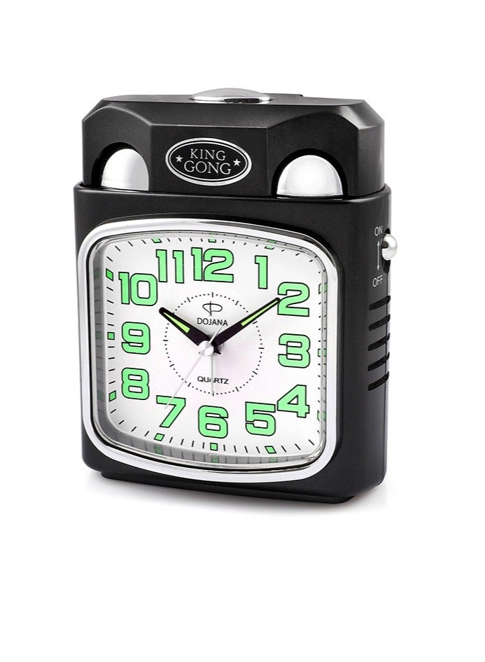 ALARM CLOCK DAK5013-GRAY-WHITE