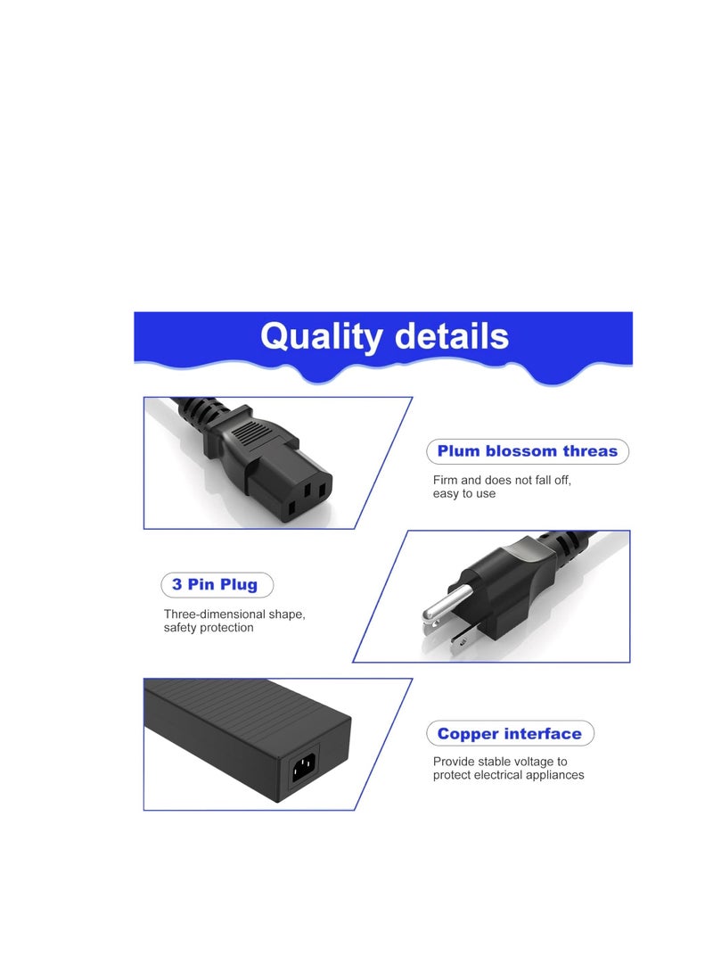 Terabyte محول طاقة 19.5 فولت 11.8 أمبير 230 واط 6.0x3.7 مم مناسب لأجهزة لابتوب الألعاب Asus ROG Zephyrus S GX710GX GX710GW GX701GV GX501VS-XS71 GL704GM-DH74 GL703GM-DS74 - Image 4