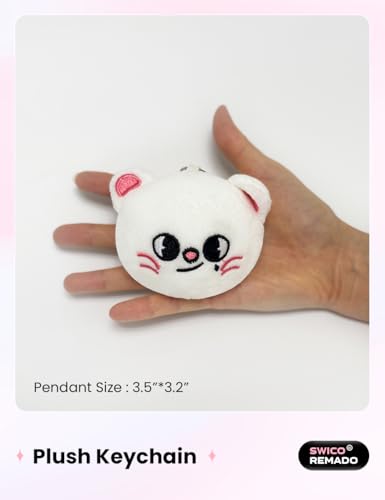 Swico Remado Keychains Cute Cartoon Animal Keyring Car Key Pendant Women Backpack Handbag Wallet Pendants Decoration - Image 2