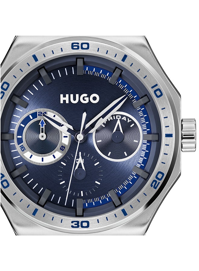HUGO BOSS HUGO BOSS WATCH ROUND ANALOG MEN'S BLUE CASE WATCH - 1530400 - Image 4