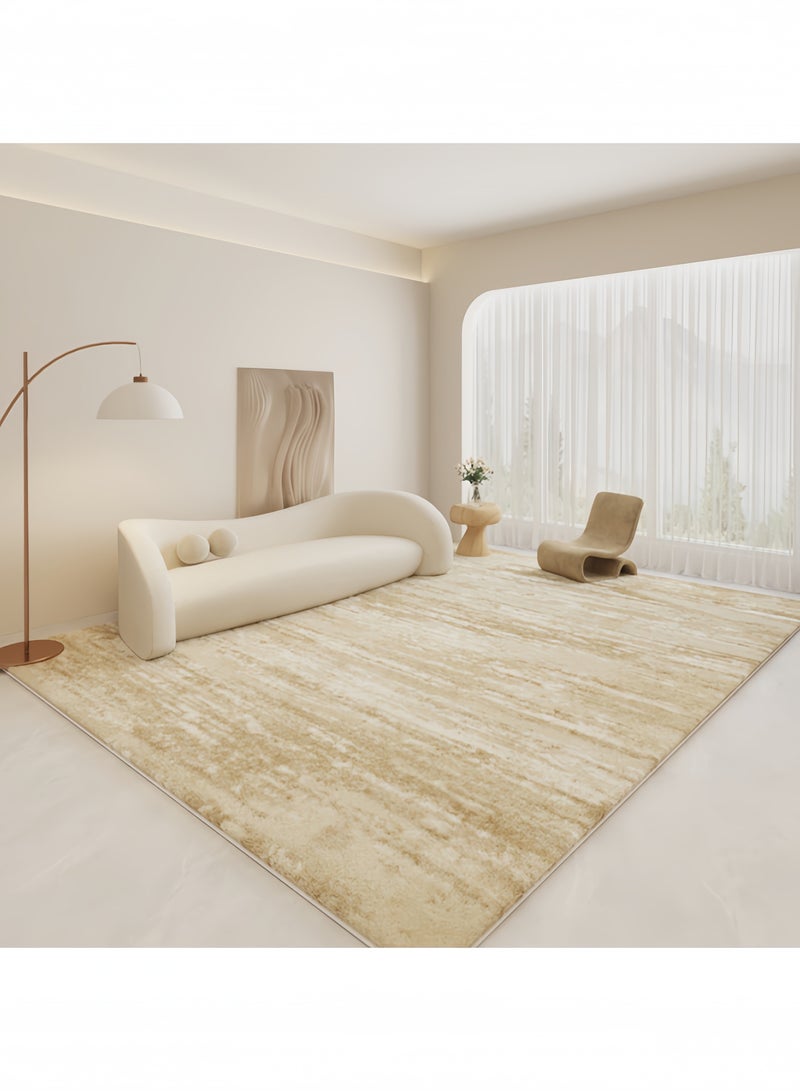 جيجيرو سجادة منطقة قابلة للغسل، سجادة كبيرة تجريدية حديثة لغرفة المعيشة، خلفية مضادة للانزلاق، مقاومة للبقع، سجادة ناعمة داخلية لغرفة النوم والمطبخ وغرفة الطعام والطاولة والمكتب المنزلي - Image 1