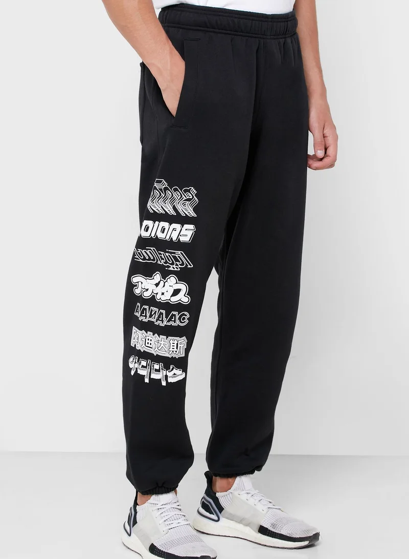 Adidas Graphic Pack Sweatpants