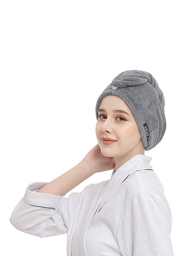 Soft Absorbent Hair Drying Bath Towel 65x25 cm - Image 2