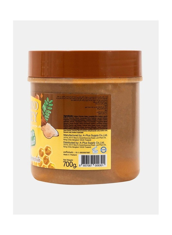 Generic Tamarind & Honey Bath Scrub for Cleansing and Whitening Skin 700ml  - Image 2