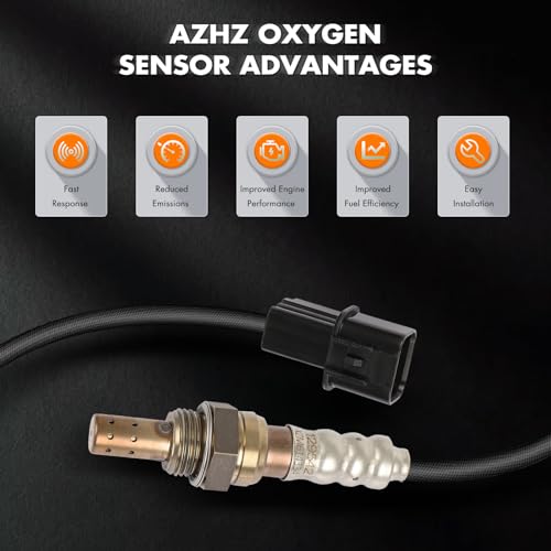 AZHZ Downstream Oxygen Sensor for Hyundai for Elantra 2011-2016 2020 for Hyundai for Elantra Coupe 2013-2014 for Hyundai for Elantra GT 2013-2014 for Hyundai for Kona 2018-2021, 250-24988 O2 Sensor - Image 4