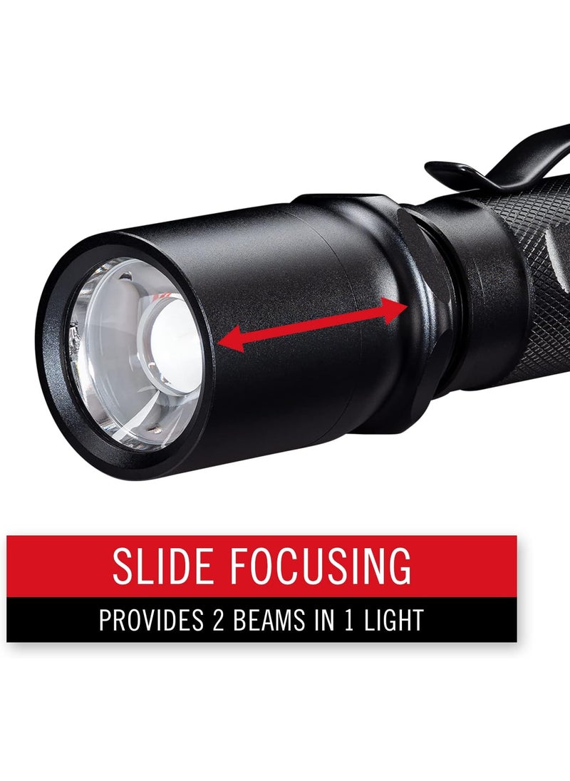Coast COAST TX17R 1250 Lumen Rechargeable Long Range Tactical LED Flashlight with Spot and Flood Beams Durable Aluminum Build  - Image 4