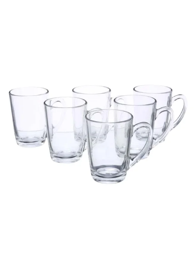 Luminarc 6-Piece New Morning Mug Set Clear 160 Ml N5613