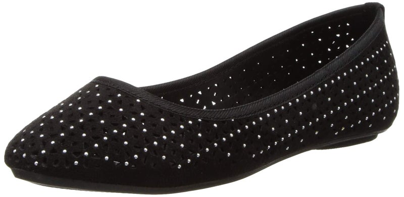 Bata Womens Bethy Black 1 Ballet Flat - 5 UK (5516925) - Image 1