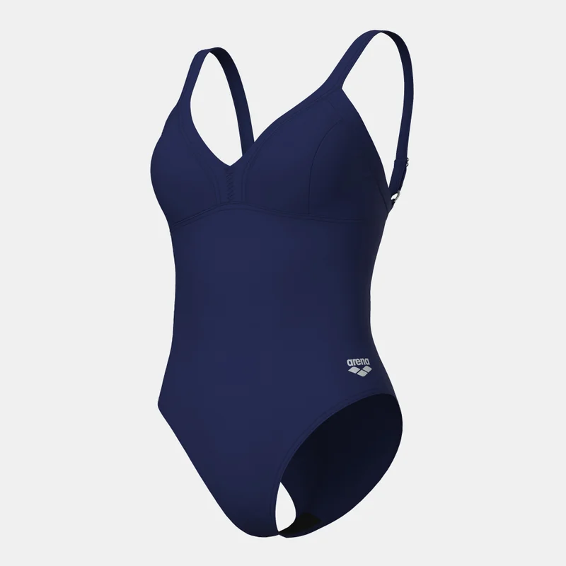Arena Blue Women's Lara Soft One-Piece Swimsuit for Women | Best Price UAE