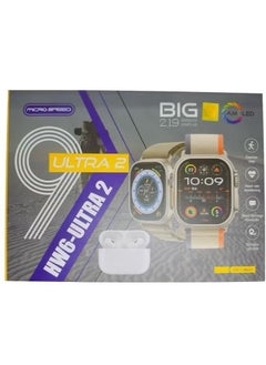 micro speed Smart Watch for Men & Women – 49mm BT Calling, Sports Mode, Fitness Smart Watch | Includes 7 Extra Bands, Free Watch Case & Earbuds | Soft & Comfortable, Stylish Design for Everyday Wear  - Image 3